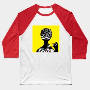 HE EAT EYES Baseball T-Shirt